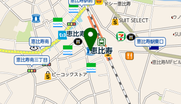 ローソン 恵比寿南一丁目店の地図画像