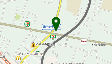 ローソン 津田沼東店の地図画像