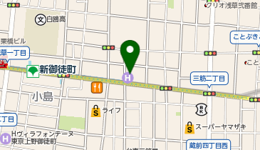 ローソン 元浅草三丁目店の地図画像