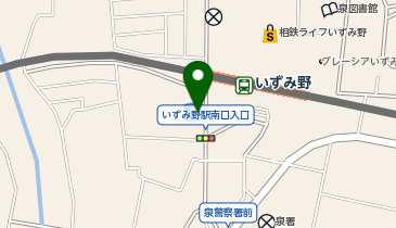 ローソン いずみ野店の地図画像