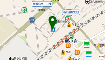 ローソン 西新小岩一丁目店の地図画像