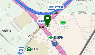 ローソン 西巣鴨駅前店の地図画像