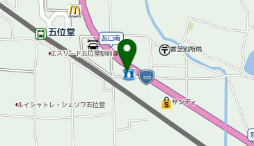 ローソン 香芝瓦口店の地図画像