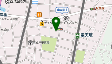 ローソン 岸里東一丁目店の地図画像
