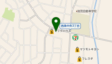 ローソン 東広島西条中央店の地図画像