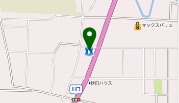 ローソン 本荘川口店の地図画像