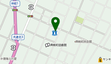 ローソン 美幌栄通店の地図画像