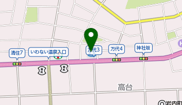 ローソン 岩内万代店の地図画像