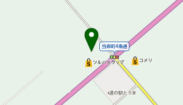 ローソン 当麻店の地図画像