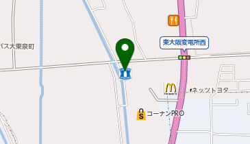 ローソン 大東南新田二丁目店の地図画像