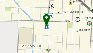 ローソン 池田くれは店の地図画像
