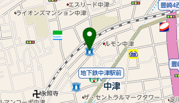 ローソンプラス 中津店の地図画像