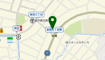 ローソン 金沢長坂店の地図画像