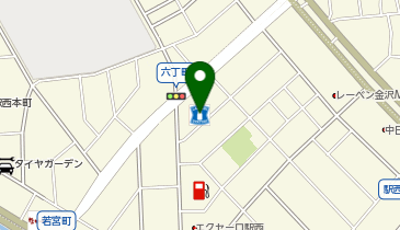 ローソン 金沢駅西本町店の地図画像