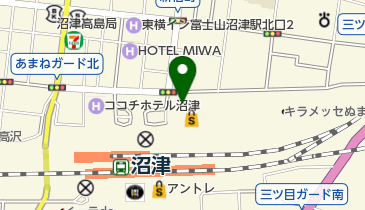 ローソン BiVi沼津店の地図画像