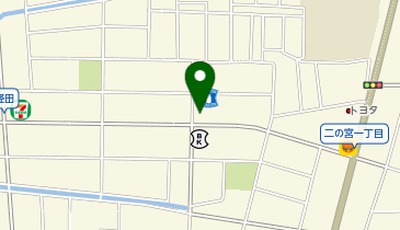 ローソン 福井サン二の宮通店の地図画像