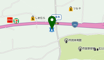 ローソン 中野運動公園前店の地図画像