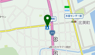 ローソン 氷見比美町店の地図画像