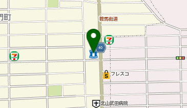 ローソン 上賀茂榊田町店の地図画像