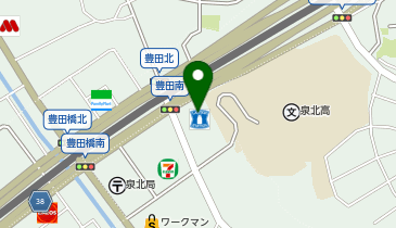 ローソン 堺若松台店の地図画像