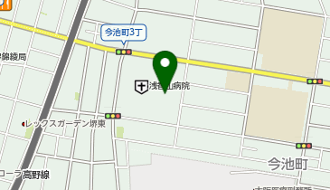 ローソン 浅香山病院店の地図画像