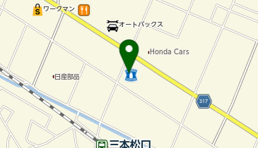 ローソン 米子三本松口店の地図画像