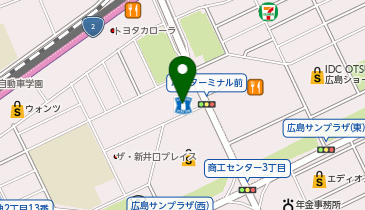 ローソン 広島井口明神一丁目店の地図画像