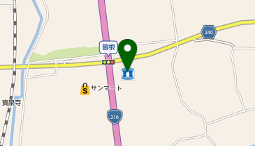 ローソン 美祢大嶺町曽根店の地図画像