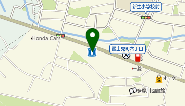 ローソン 立川富士見町六丁目店の地図画像