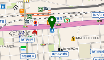 ローソン 江東亀戸六丁目店の地図画像
