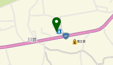 ローソン 久慈川貫店の地図画像