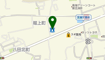 ローソン 堺堀上町店の地図画像