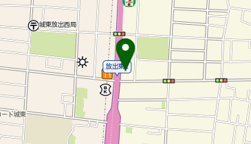ローソン 放出東二丁目店の地図画像