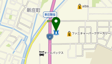 ローソン 富山新庄銀座店の地図画像