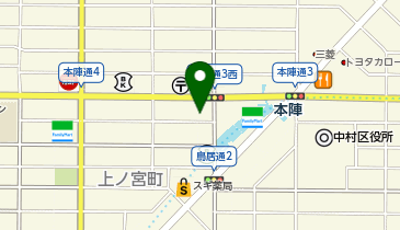 ローソン 本陣駅前店の地図画像