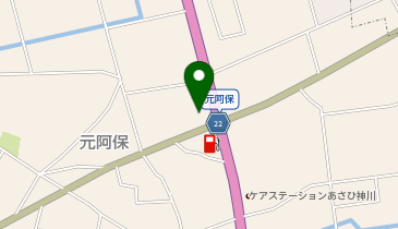 ローソン 神川元阿保店の地図画像