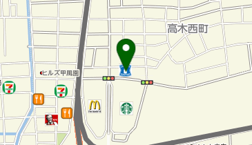 ローソン 西宮北口町店の地図画像