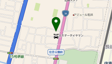 ローソン 粉浜西三丁目店の地図画像