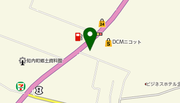 ローソン 知内店の地図画像