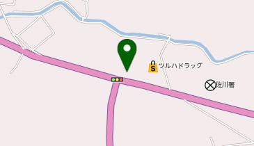 ローソン 佐川町西店の地図画像