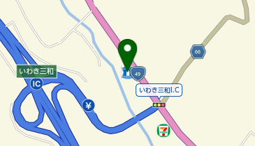 ローソン いわき三和インター店の地図画像