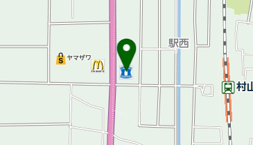 ローソン 村山駅西口店の地図画像