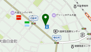 ローソン 大曲福住町店の地図画像