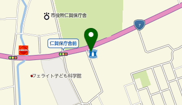 ローソン 仁賀保平沢店の地図画像