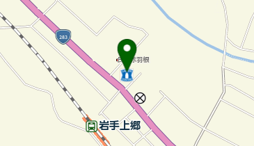 ローソン 遠野上郷店の地図画像