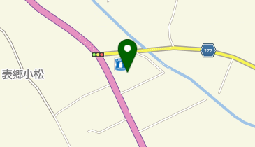 ローソン 表郷社田店の地図画像