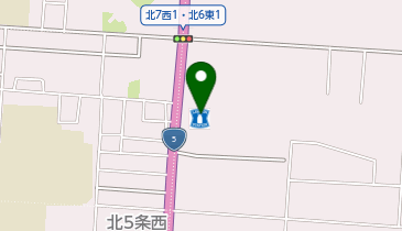 ローソン 倶知安北6条店の地図画像