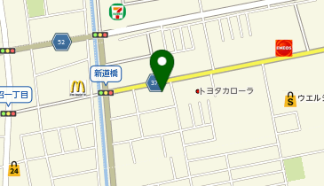 ローソン 吉川栄町店の地図画像