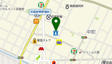 ローソン 武蔵野タワーズ店の地図画像