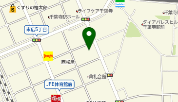 ローソン 千葉末広五丁目店の地図画像